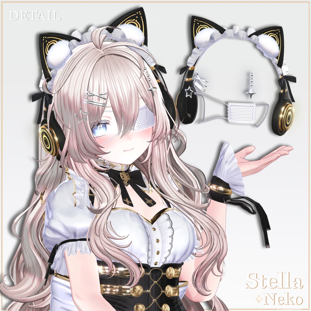 🌙【VRC 衣装】 Stella Neko - Splendent