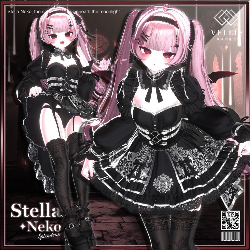 🌙【VRC 衣装】 Stella Neko - Splendent
