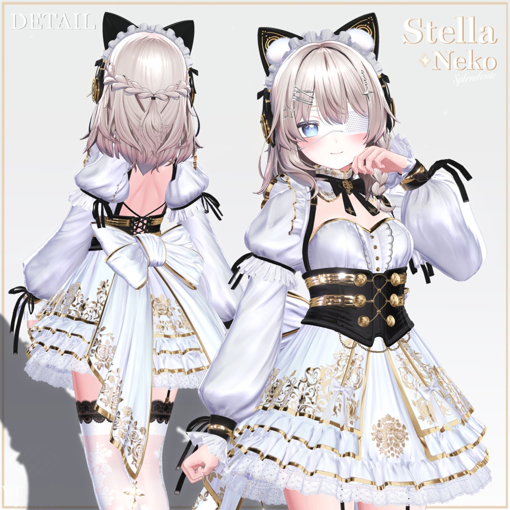 🌙【VRC 衣装】 Stella Neko - Splendent