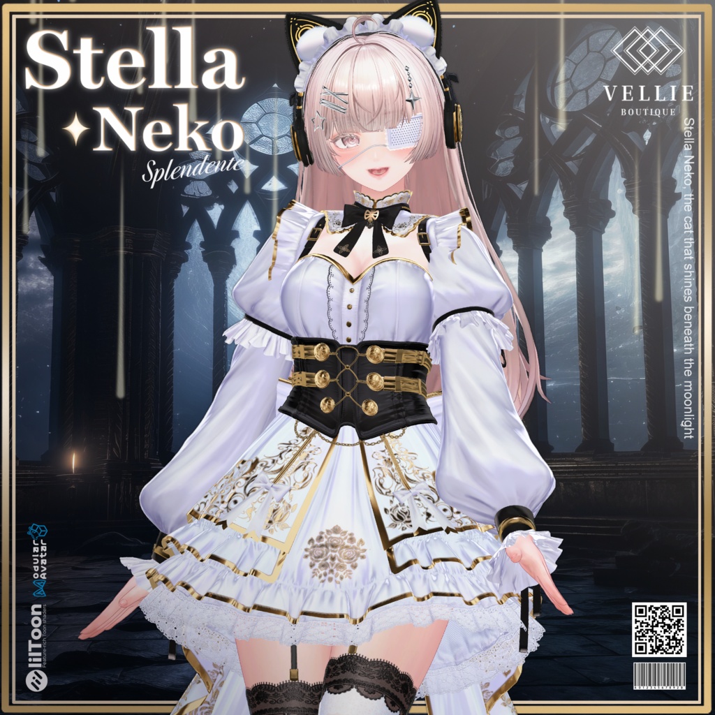 🌙【VRC 衣装】 Stella Neko - Splendent