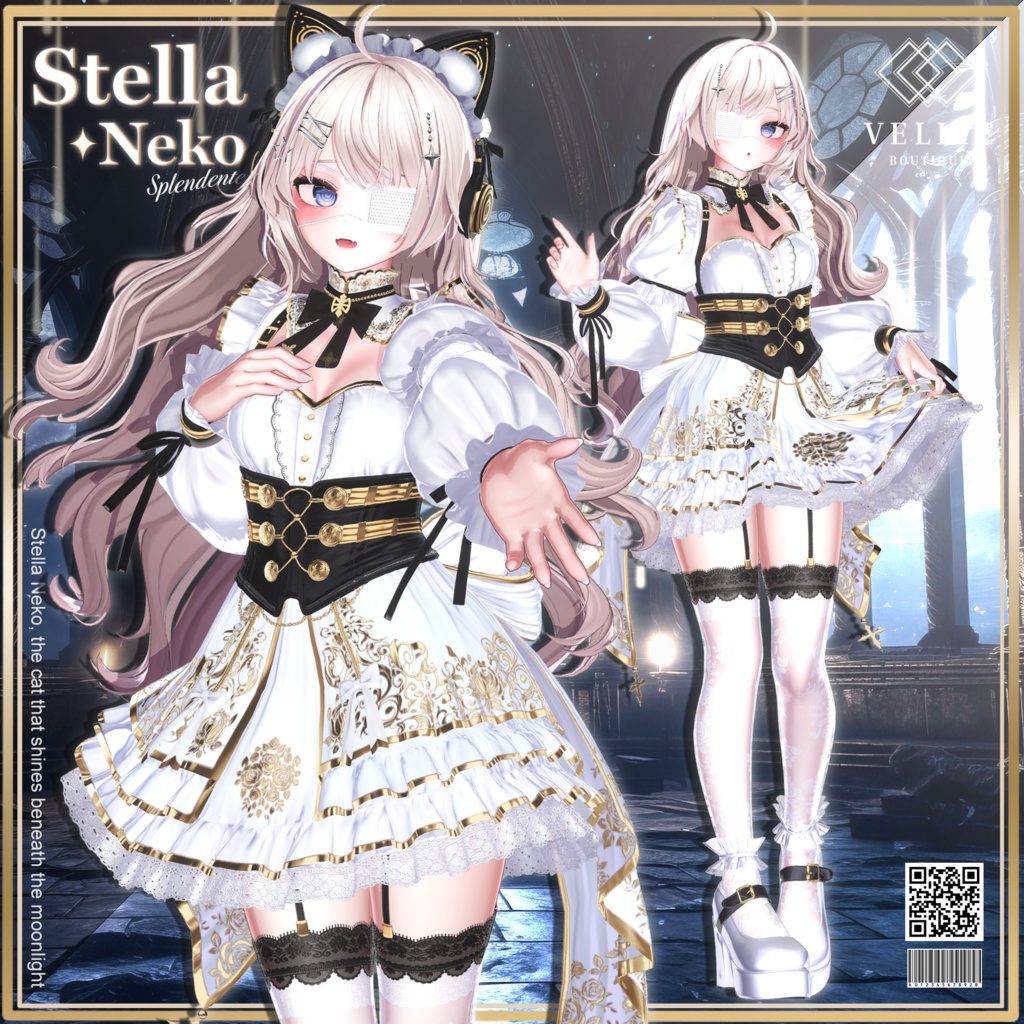 🌙【VRC 衣装】 Stella Neko - Splendent