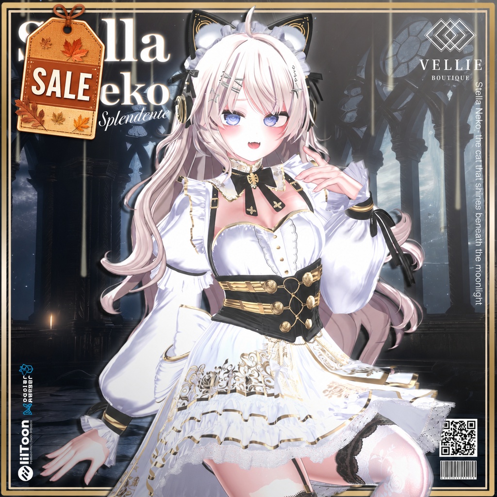 🍂SALE🍂🌙【VRC 衣装】 Stella Neko - Splendent
