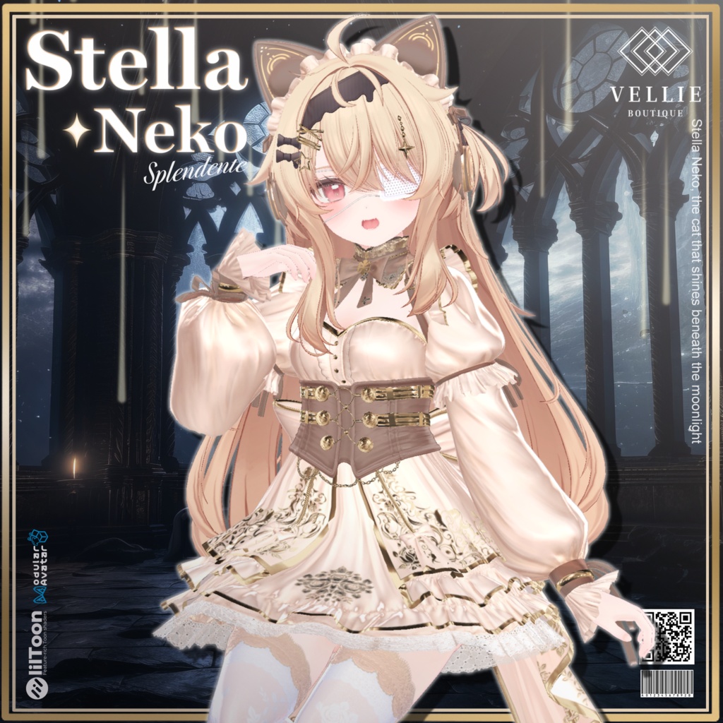🌙【VRC 衣装】 Stella Neko - Splendent