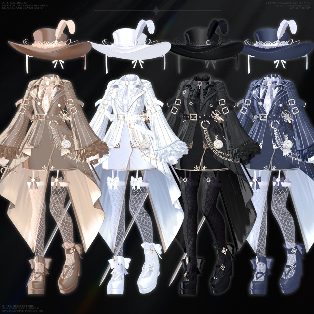 🔴SALE⚔️【VRC 衣装】Midnight Waltz - Secret