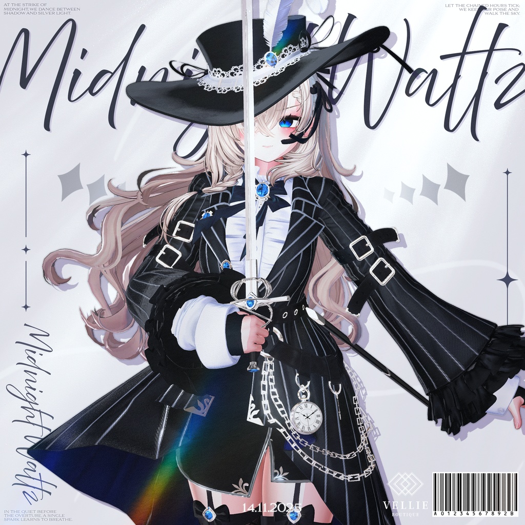 🔴SALE⚔️【VRC 衣装】Midnight Waltz - Secret