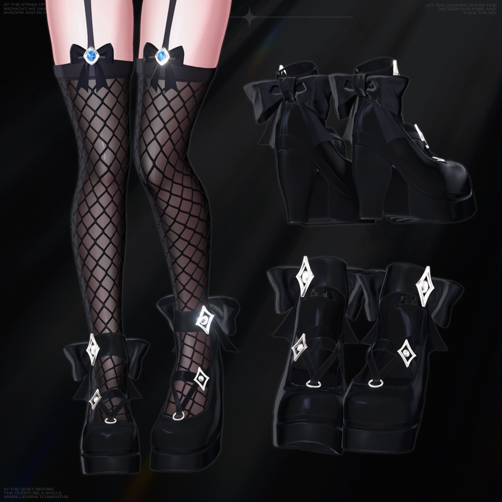 🔴SALE⚔️【VRC 衣装】Midnight Waltz - Secret