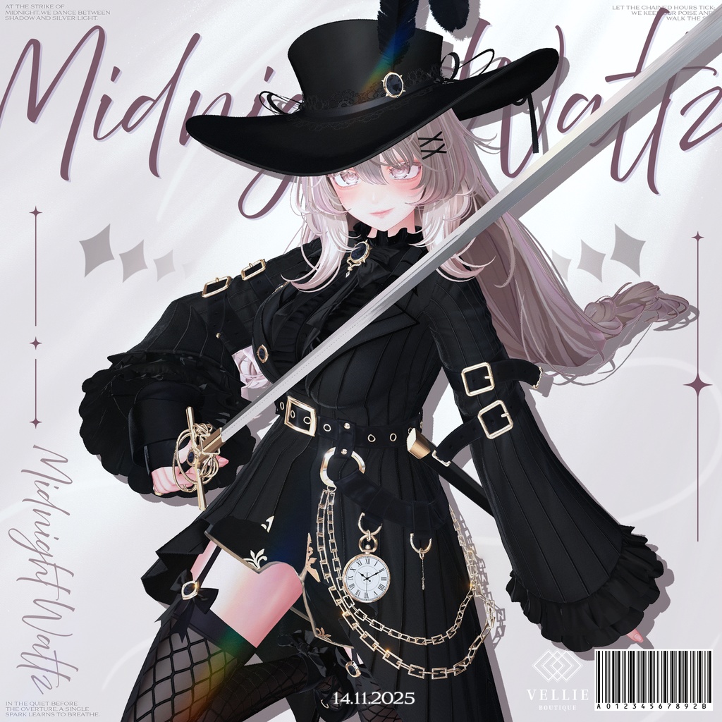 🔴SALE⚔️【VRC 衣装】Midnight Waltz - Secret