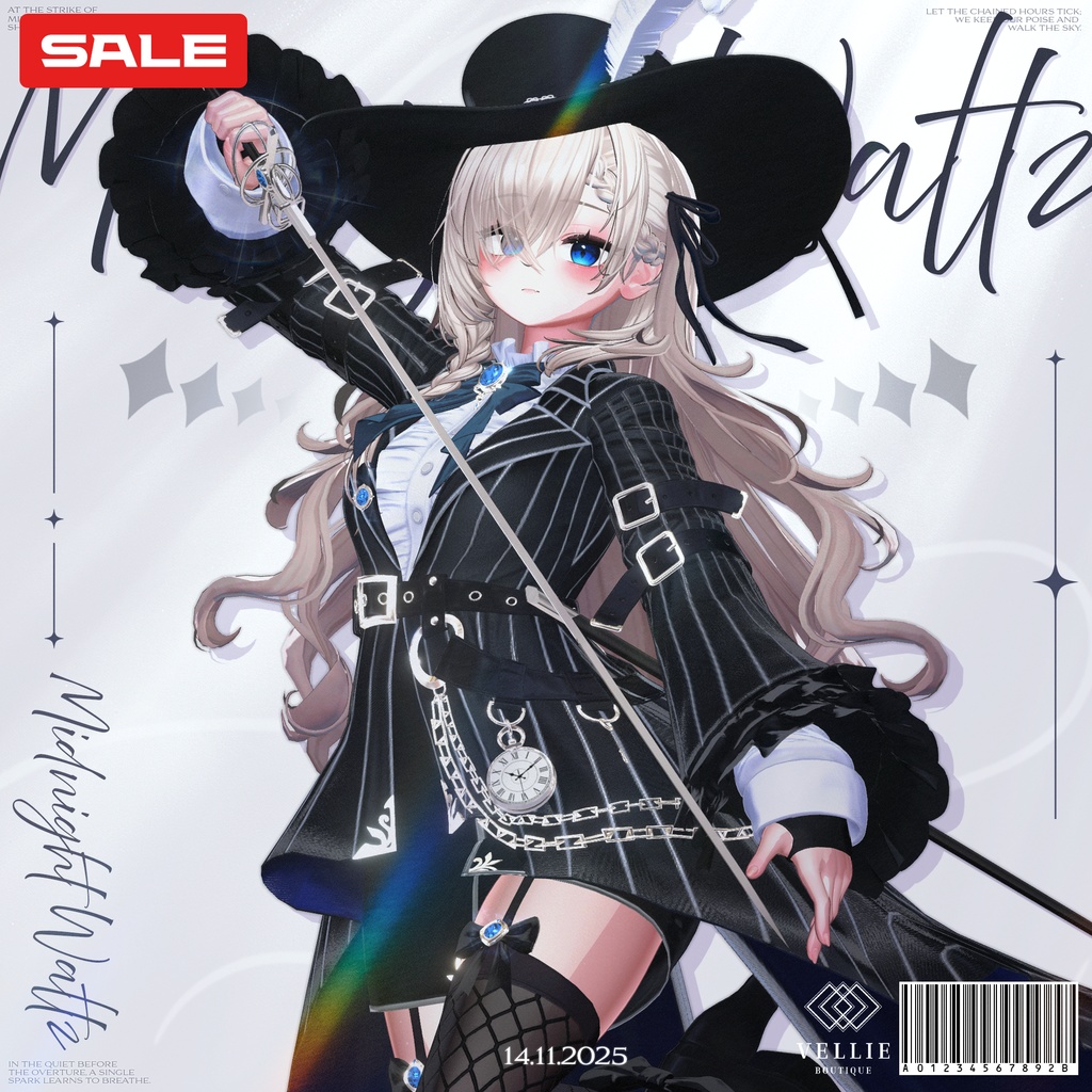 🔴SALE⚔️【VRC 衣装】Midnight Waltz - Secret