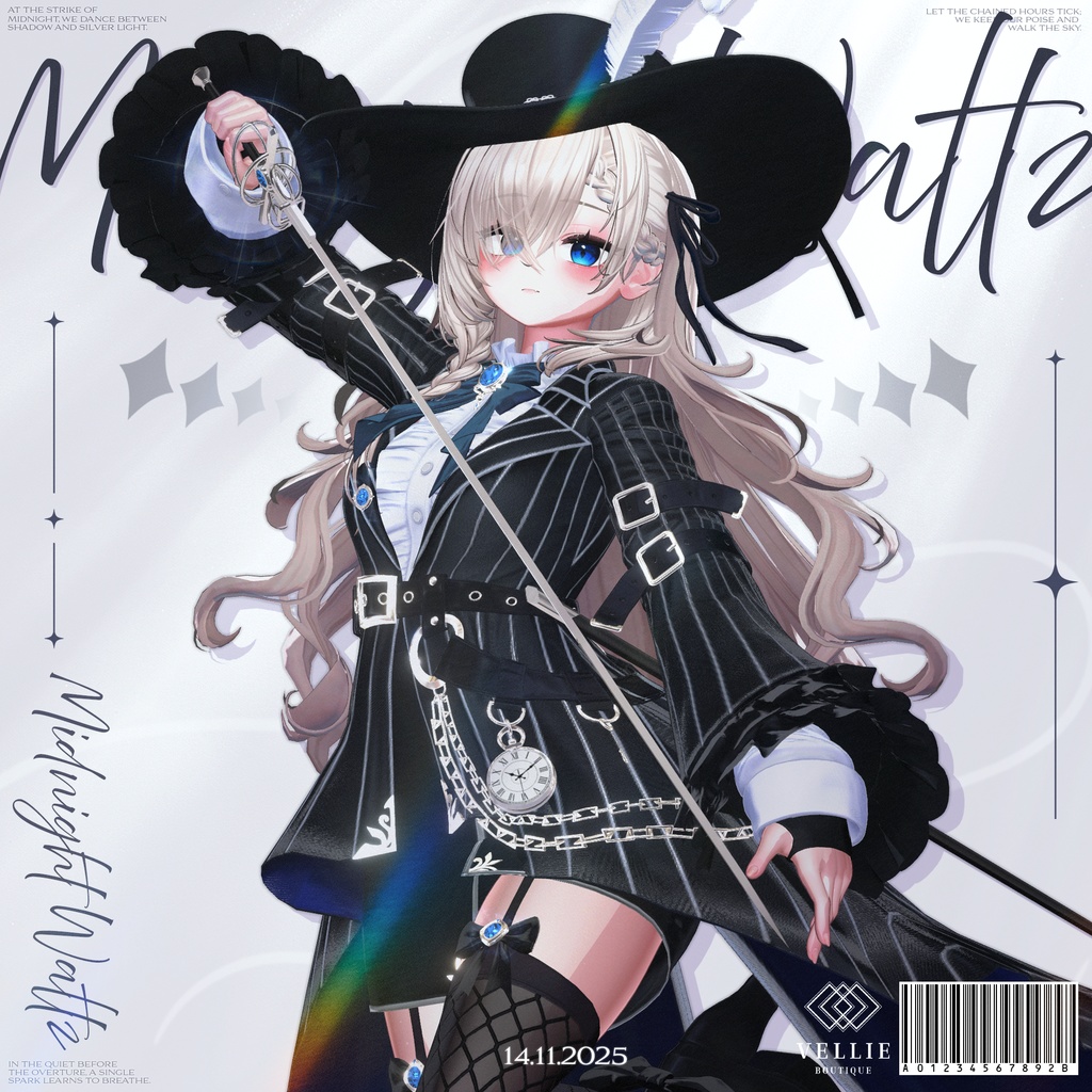 🔴SALE⚔️【VRC 衣装】Midnight Waltz - Secret