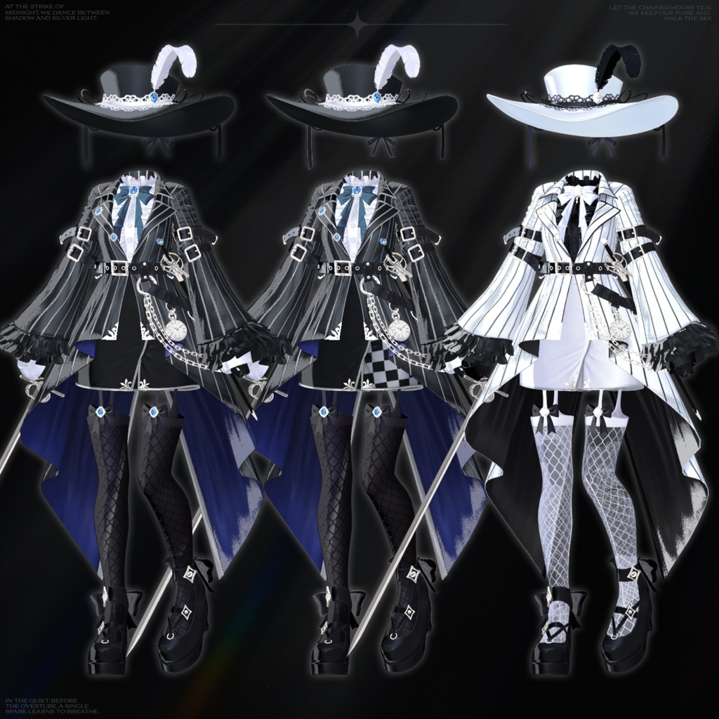 🔴SALE⚔️【VRC 衣装】Midnight Waltz - Secret