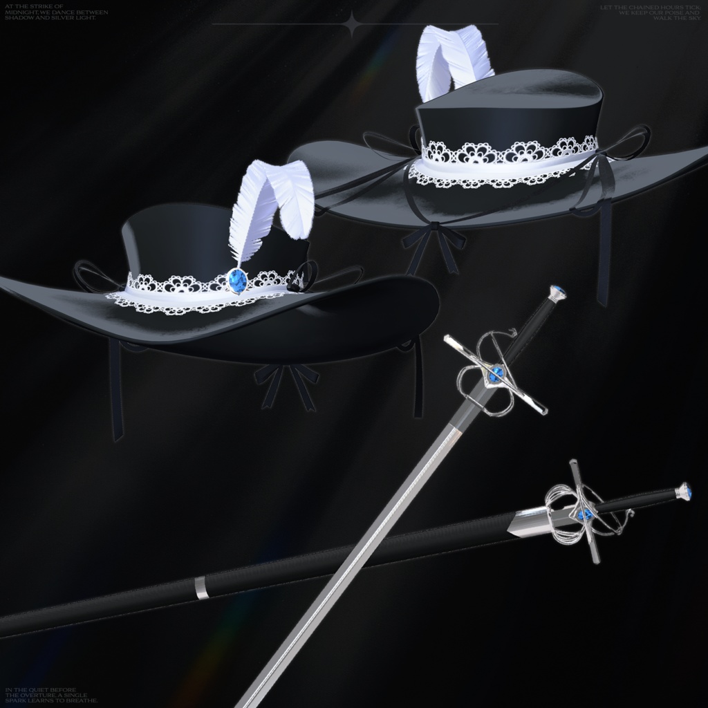 🔴SALE⚔️【VRC 衣装】Midnight Waltz - Secret