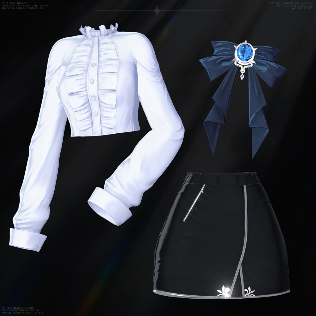 🔴SALE⚔️【VRC 衣装】Midnight Waltz - Secret