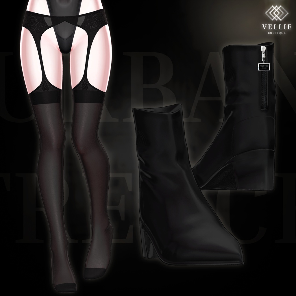 🎁SALE+RT EVENT 🏢【VRC 衣装】Urban Trench -Central