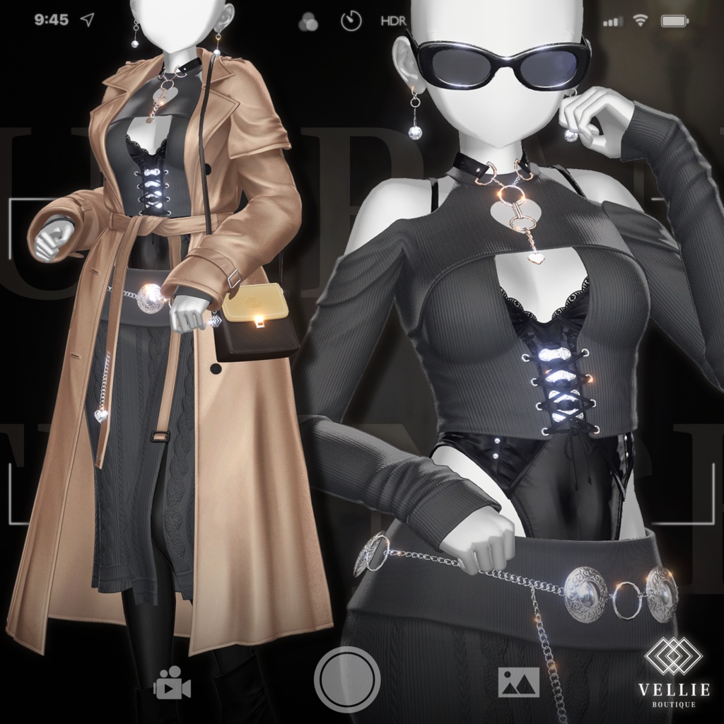 🎁SALE+RT EVENT 🏢【VRC 衣装】Urban Trench -Central