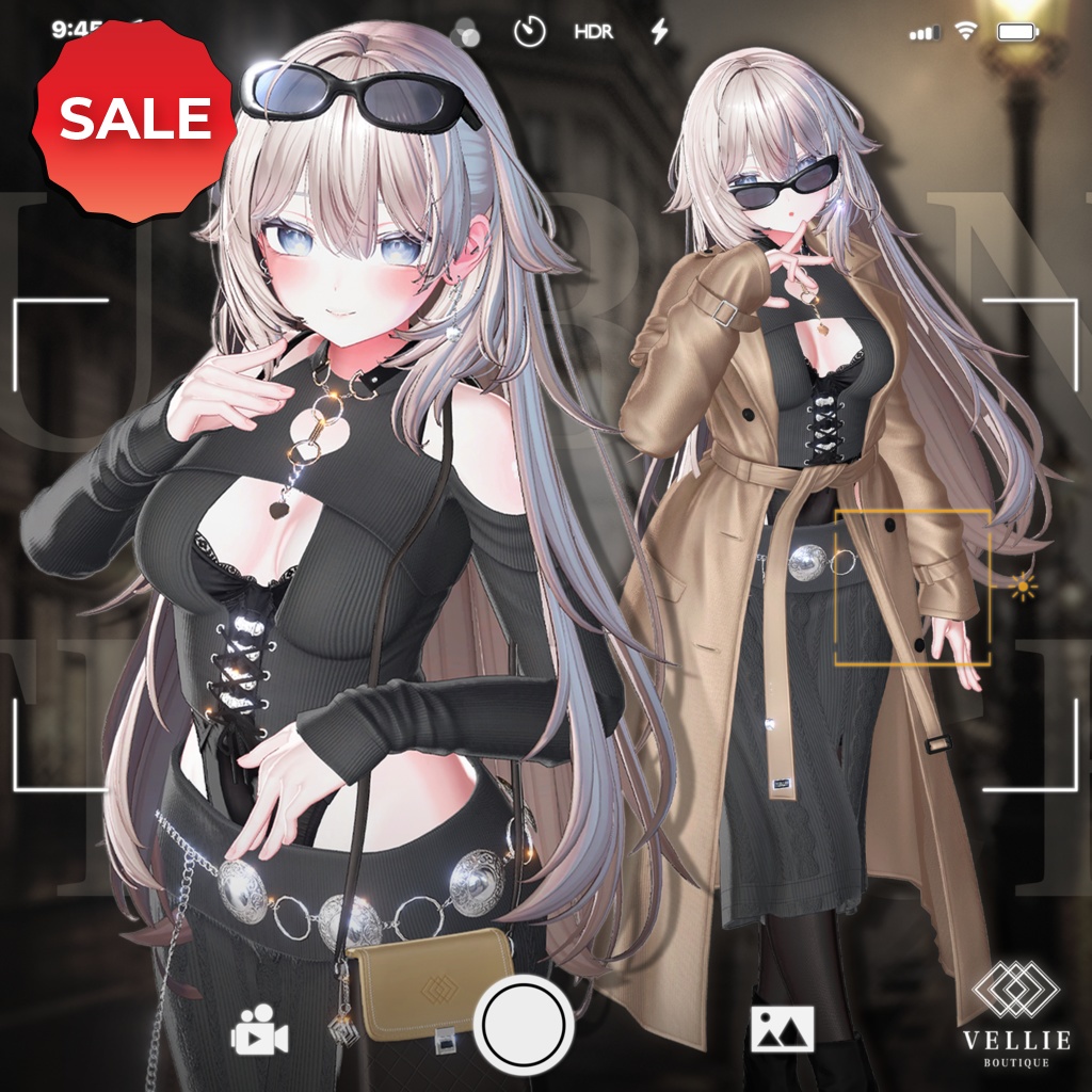 🔴On Sale 🏢【VRC 衣装】Urban Trench -Central