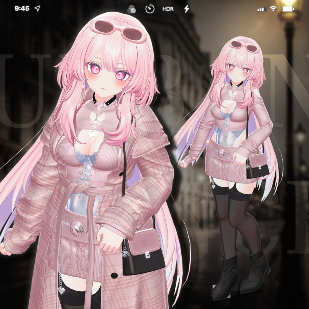 🎁SALE+RT EVENT 🏢【VRC 衣装】Urban Trench -Central