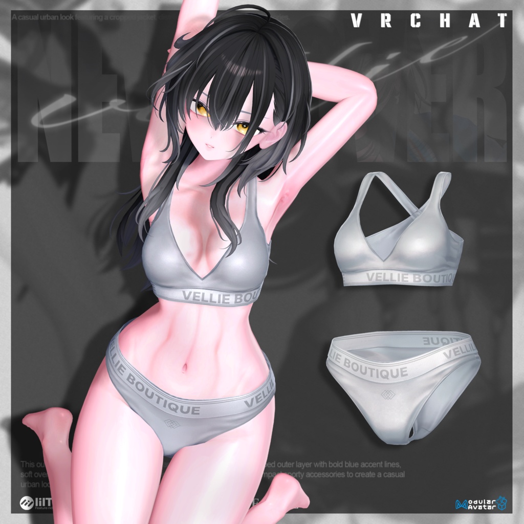 🔴On Sale🐤【VRC 衣装】NEVER OVER - Glitch