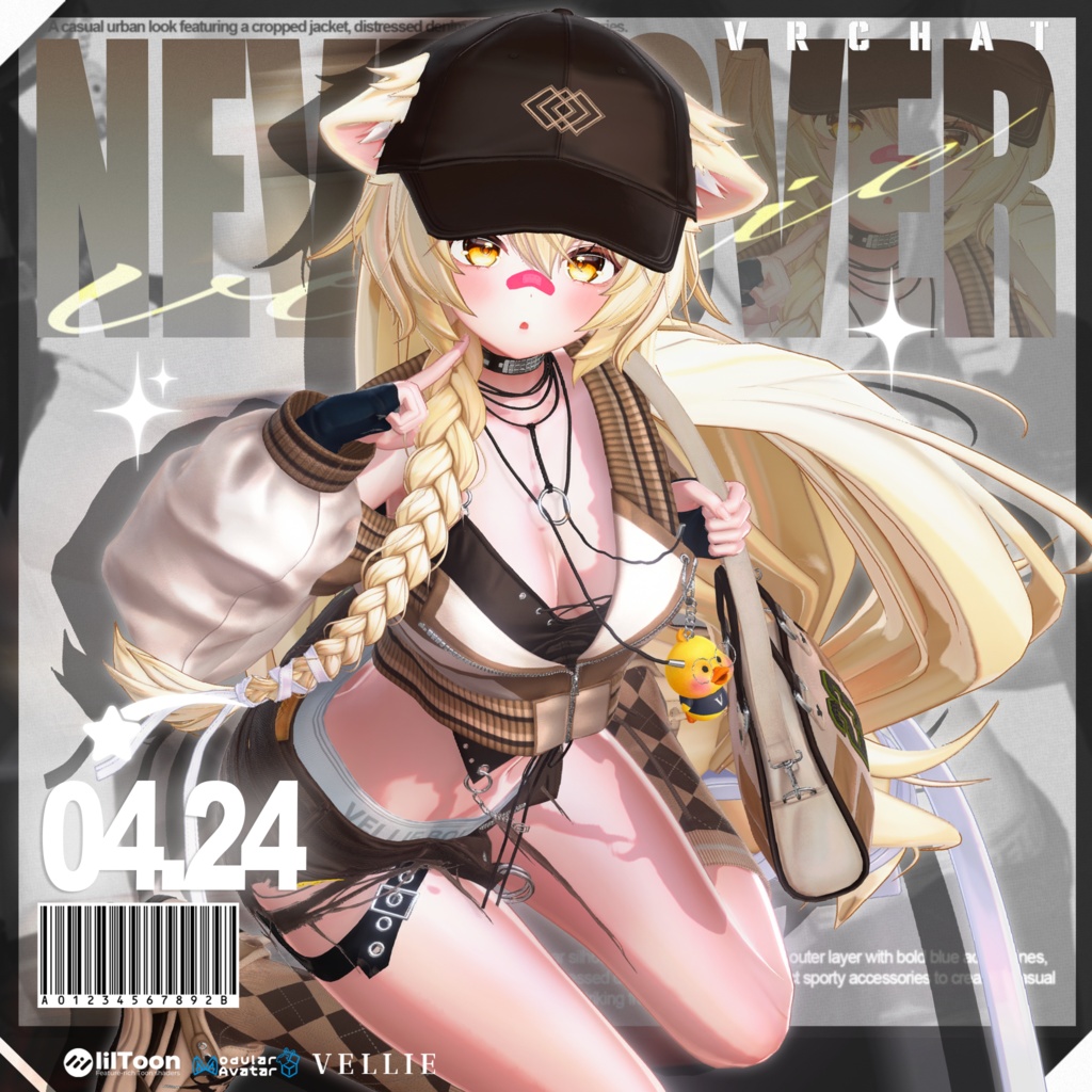 🔴On Sale🐤【VRC 衣装】NEVER OVER - Glitch