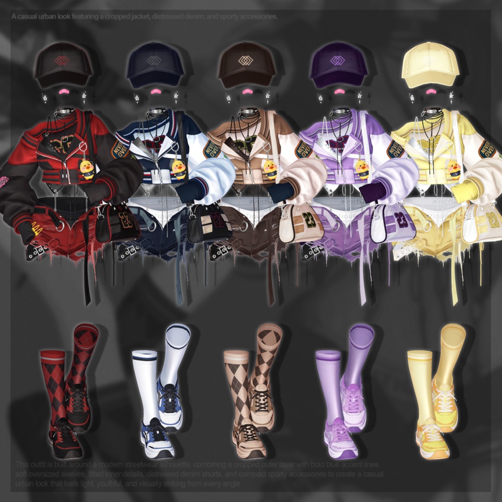 🔴On Sale🐤【VRC 衣装】NEVER OVER - Glitch