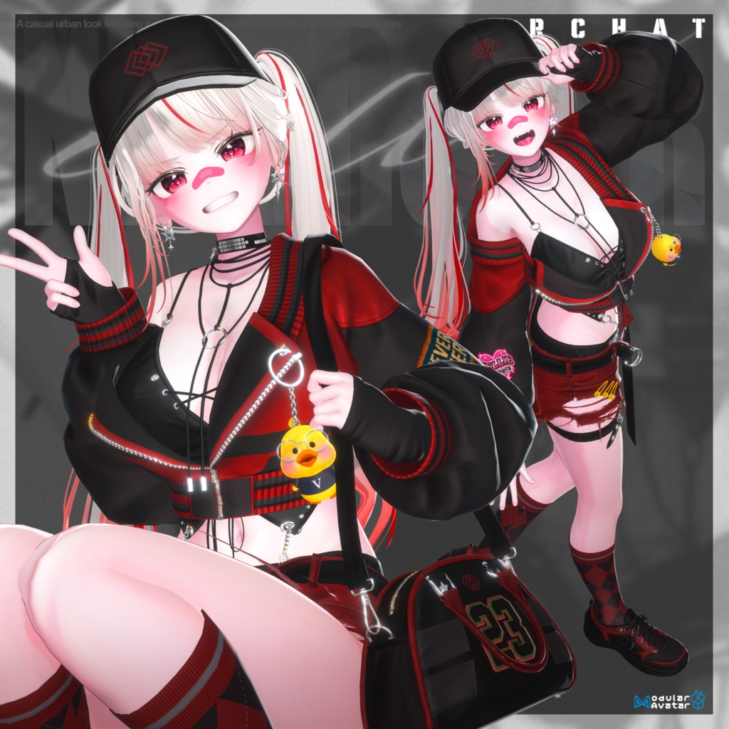 🔴On Sale🐤【VRC 衣装】NEVER OVER - Glitch