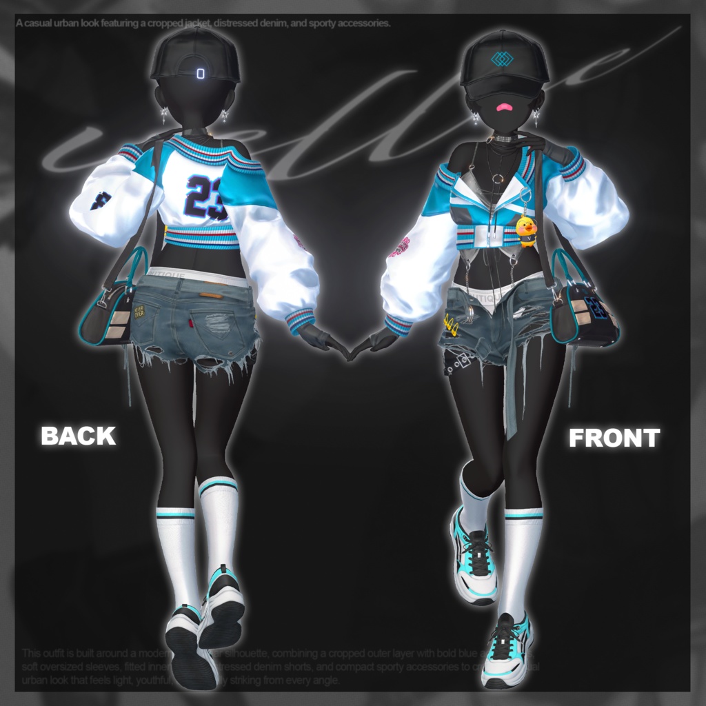 🔴On Sale🐤【VRC 衣装】NEVER OVER - Glitch