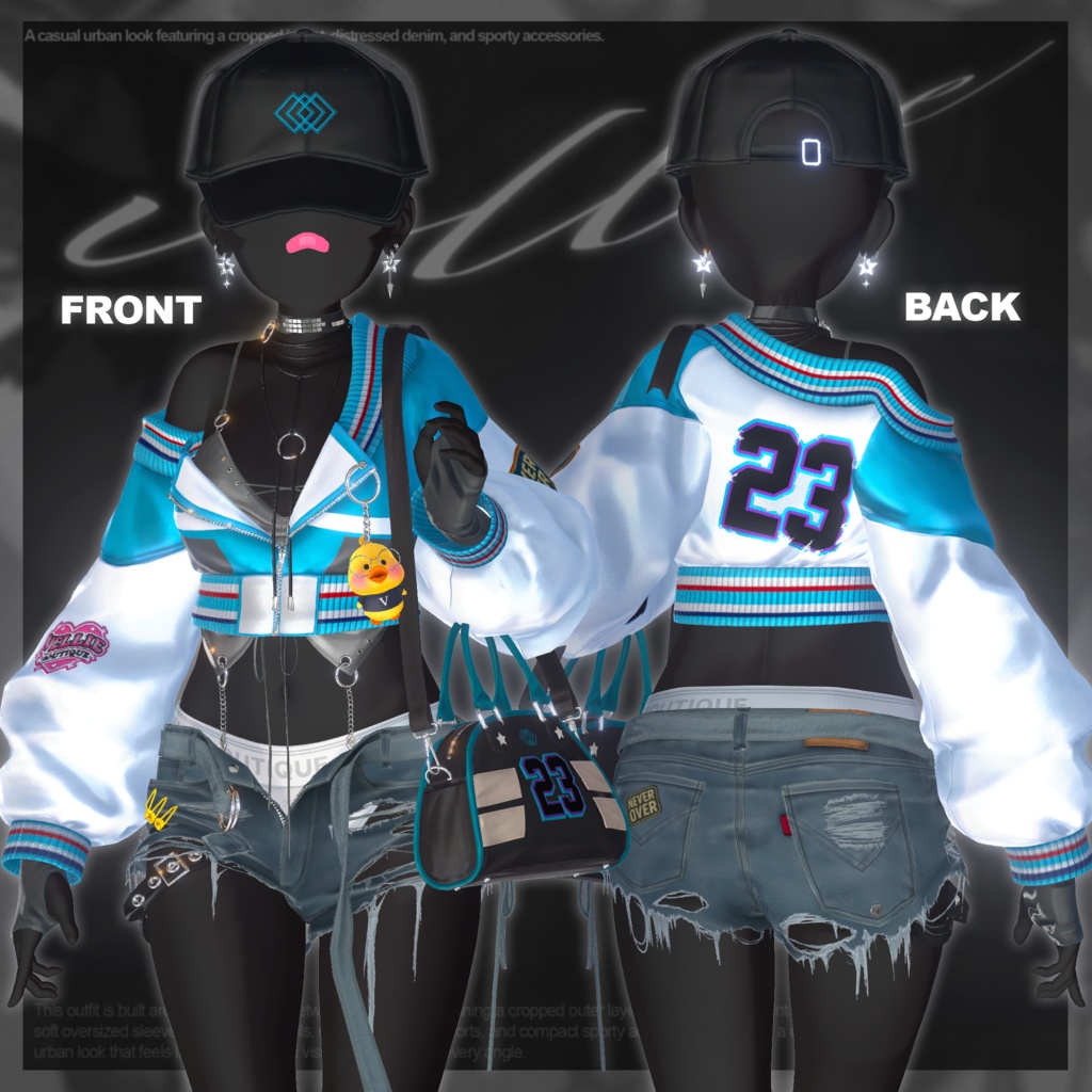 🔴On Sale🐤【VRC 衣装】NEVER OVER - Glitch