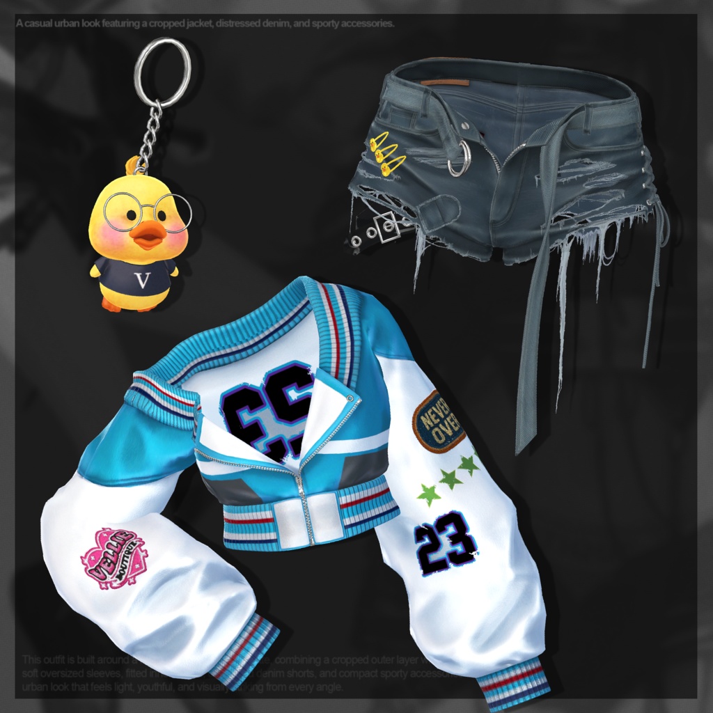 🔴On Sale🐤【VRC 衣装】NEVER OVER - Glitch