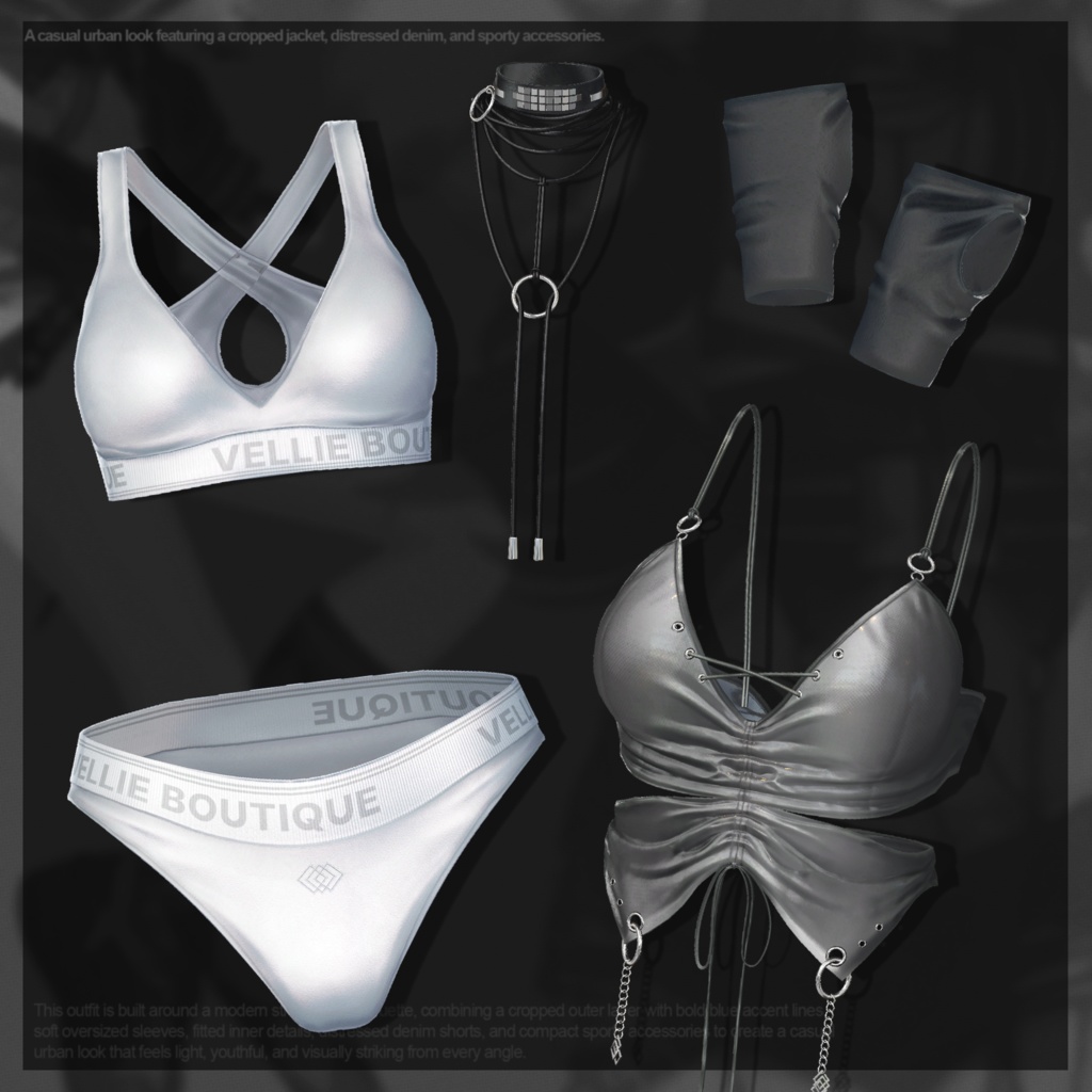 🔴On Sale🐤【VRC 衣装】NEVER OVER - Glitch