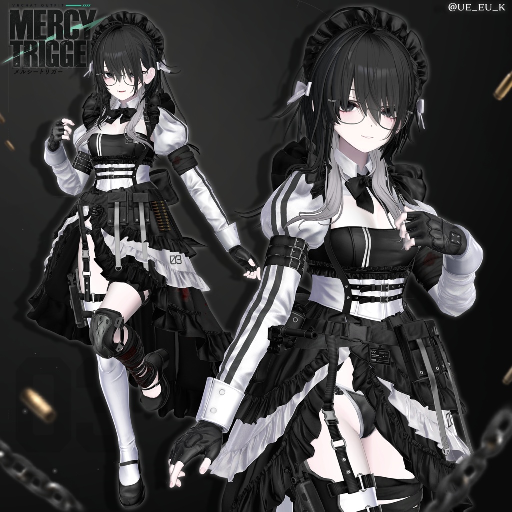 🔴On Sale🔲【VRC 衣装】 Mercy Trigger - Combat