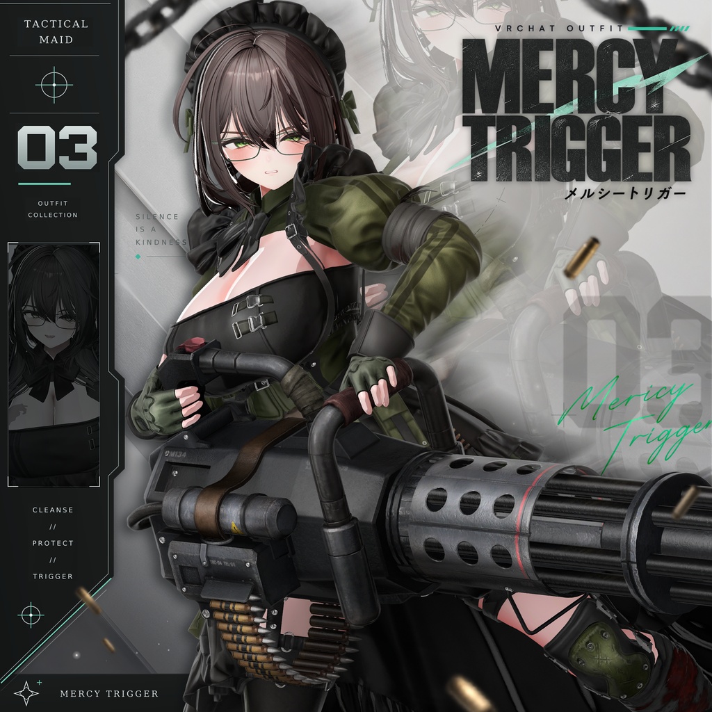 🔴On Sale🔲【VRC 衣装】 Mercy Trigger - Combat