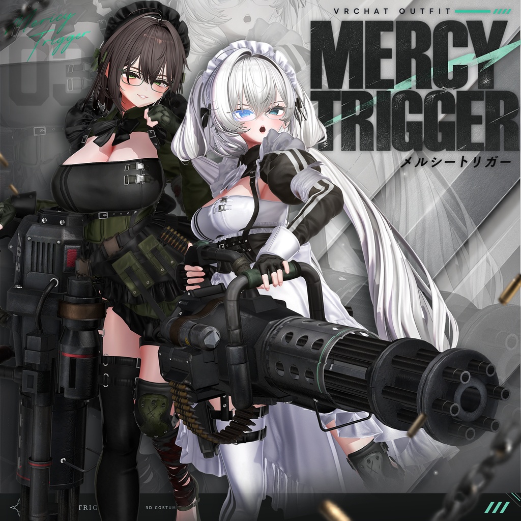 🔴On Sale🔲【VRC 衣装】 Mercy Trigger - Combat