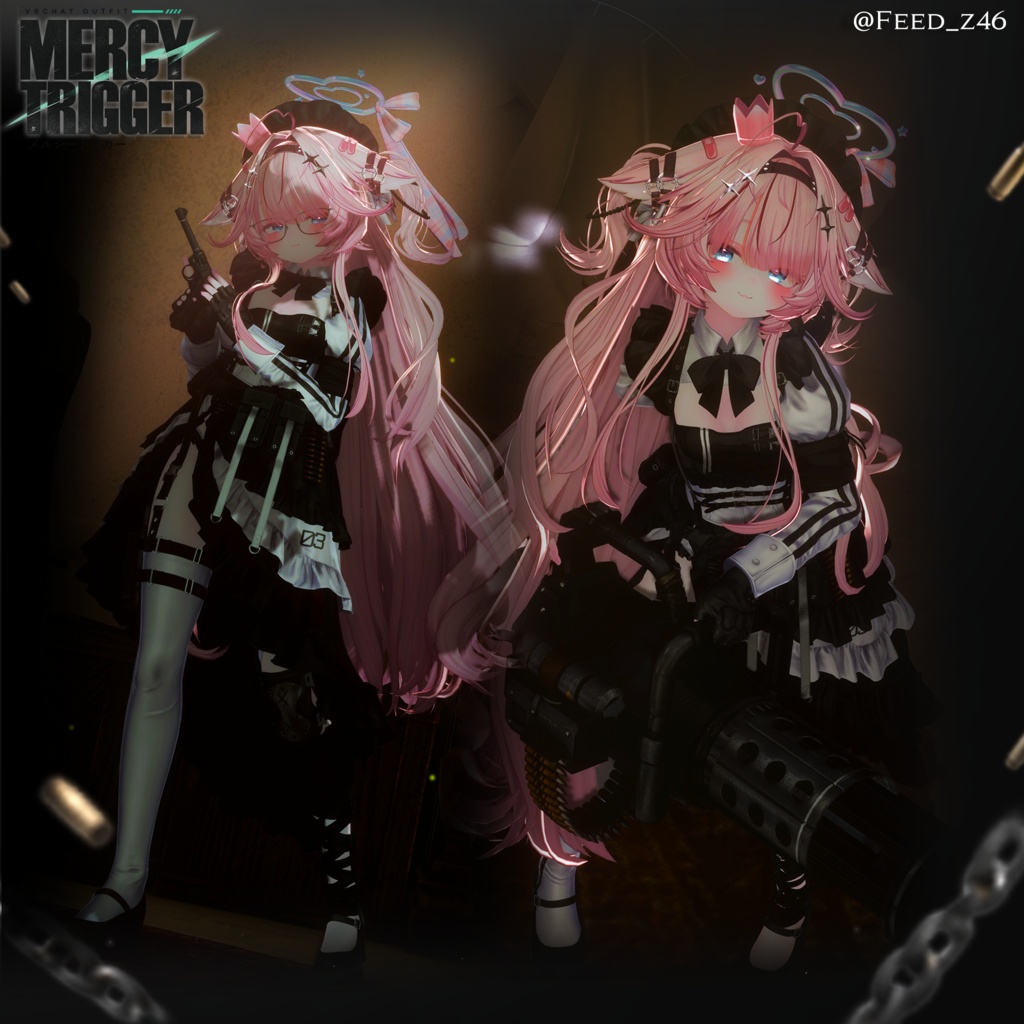 🔴On Sale🔲【VRC 衣装】 Mercy Trigger - Combat
