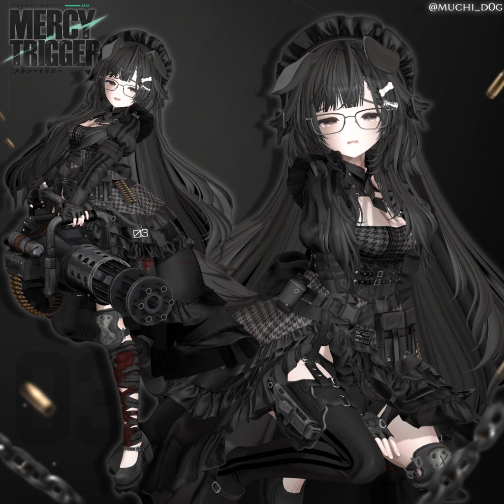 🔴On Sale🔲【VRC 衣装】 Mercy Trigger - Combat