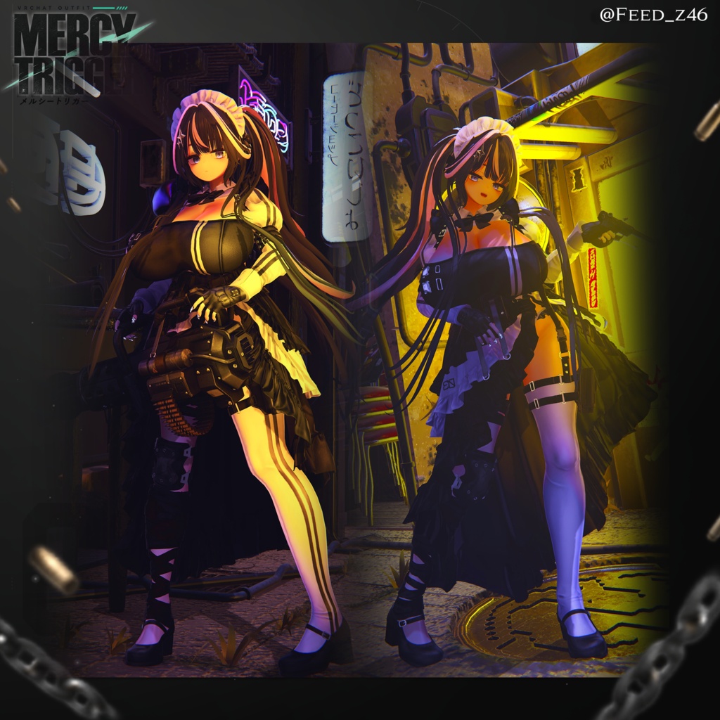 🔴On Sale🔲【VRC 衣装】 Mercy Trigger - Combat