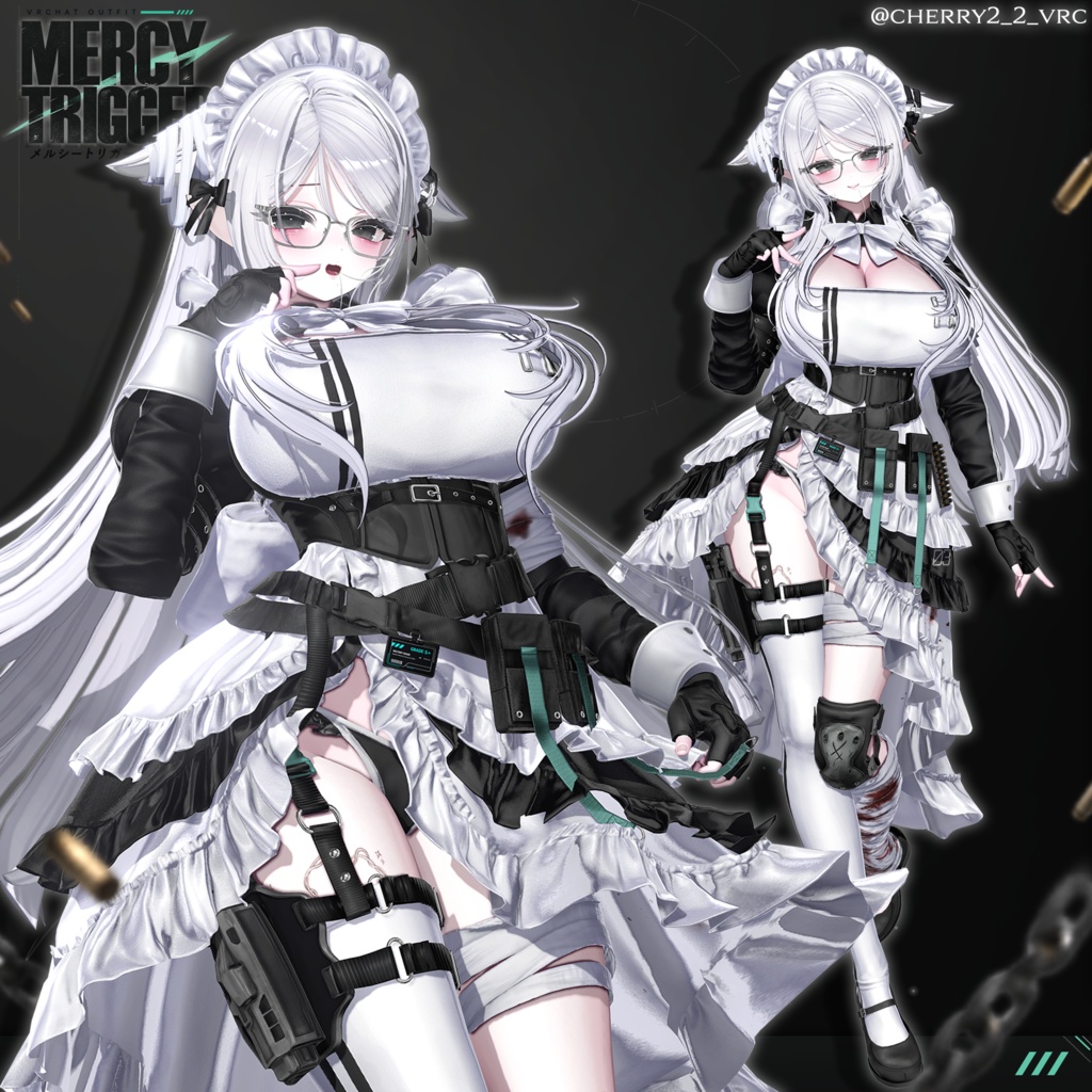 🔴On Sale🔲【VRC 衣装】 Mercy Trigger - Combat