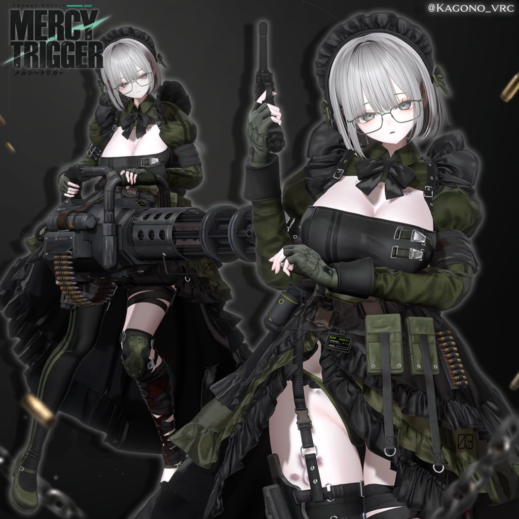 🔴On Sale🔲【VRC 衣装】 Mercy Trigger - Combat