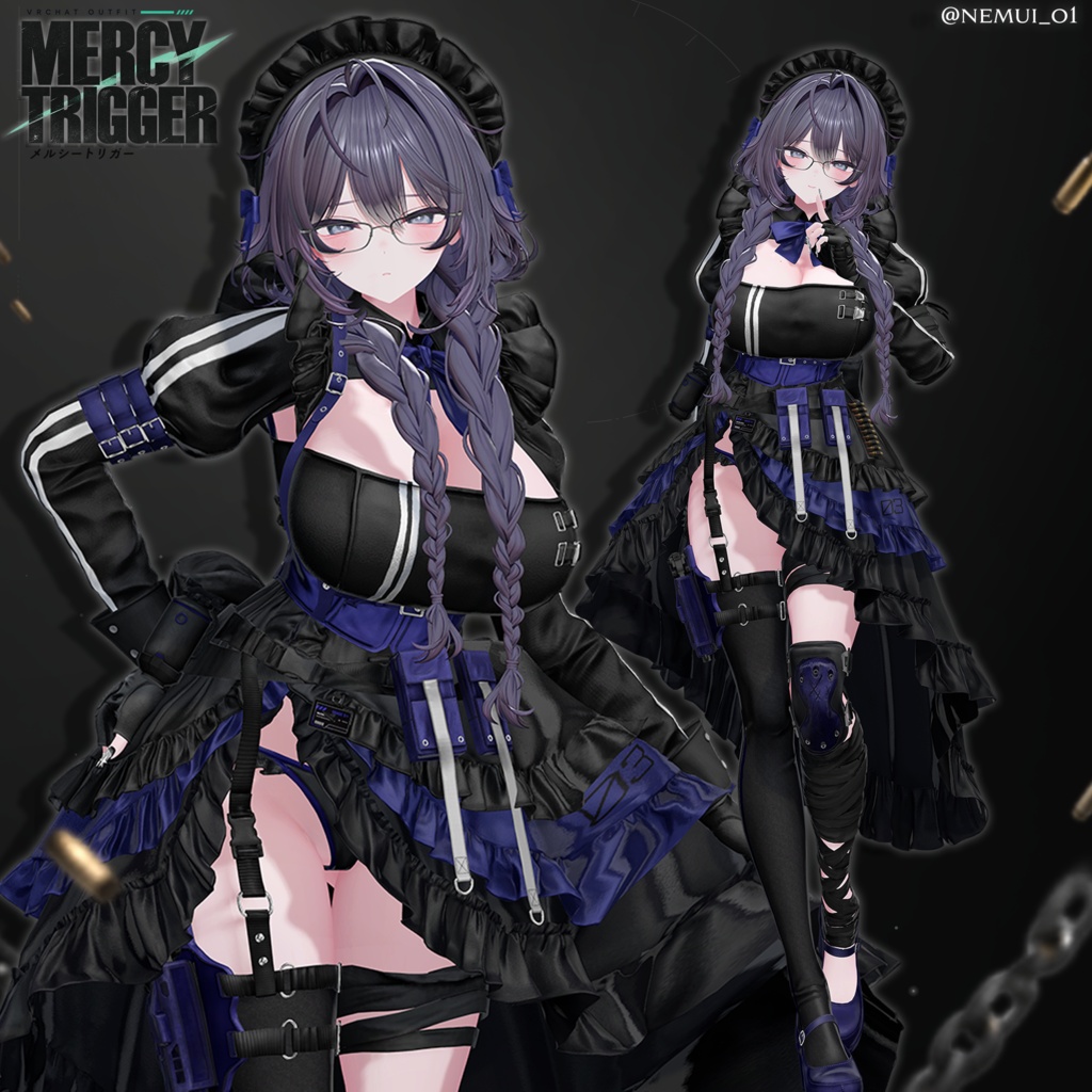 🔴On Sale🔲【VRC 衣装】 Mercy Trigger - Combat