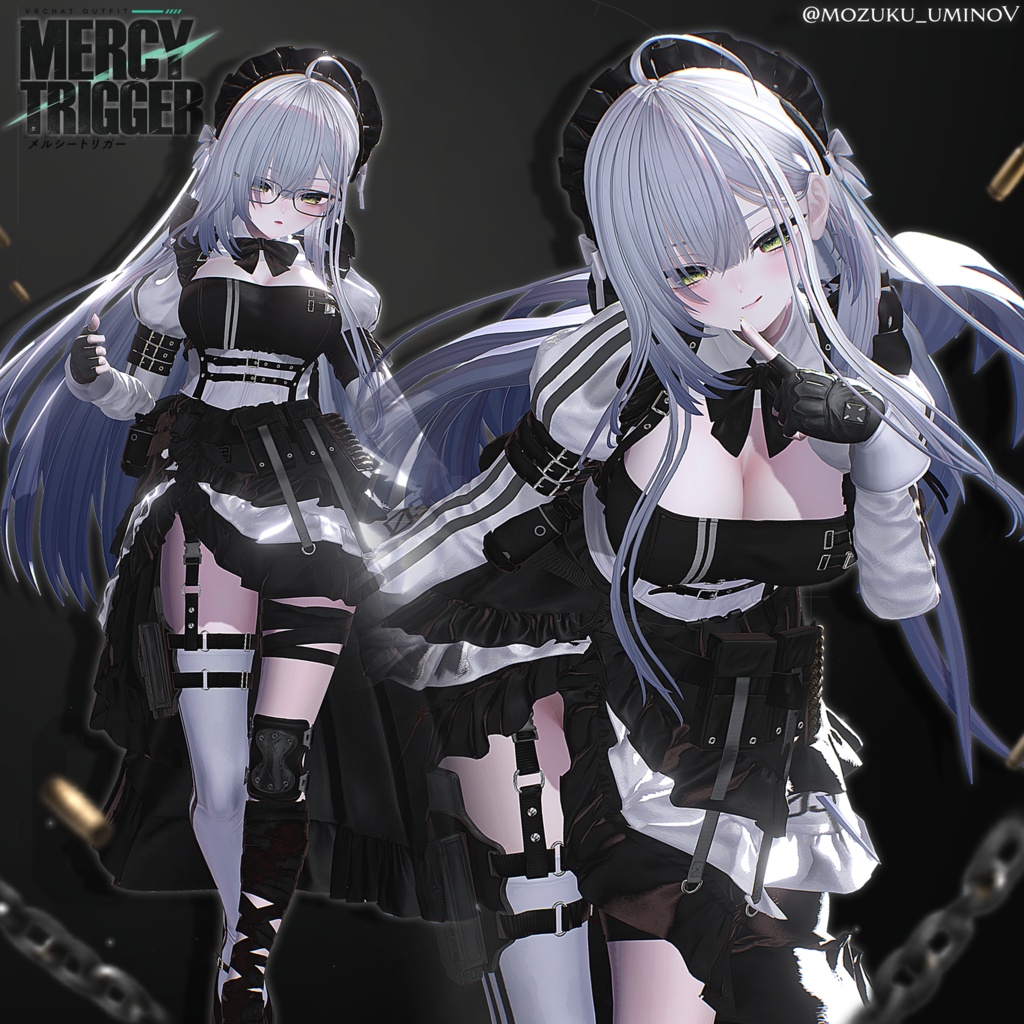 🔴On Sale🔲【VRC 衣装】 Mercy Trigger - Combat