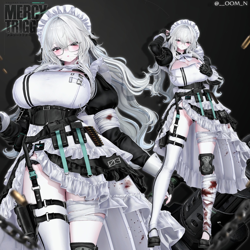 🔴On Sale🔲【VRC 衣装】 Mercy Trigger - Combat