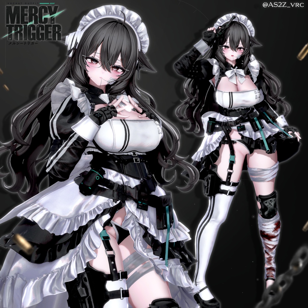 🔴On Sale🔲【VRC 衣装】 Mercy Trigger - Combat