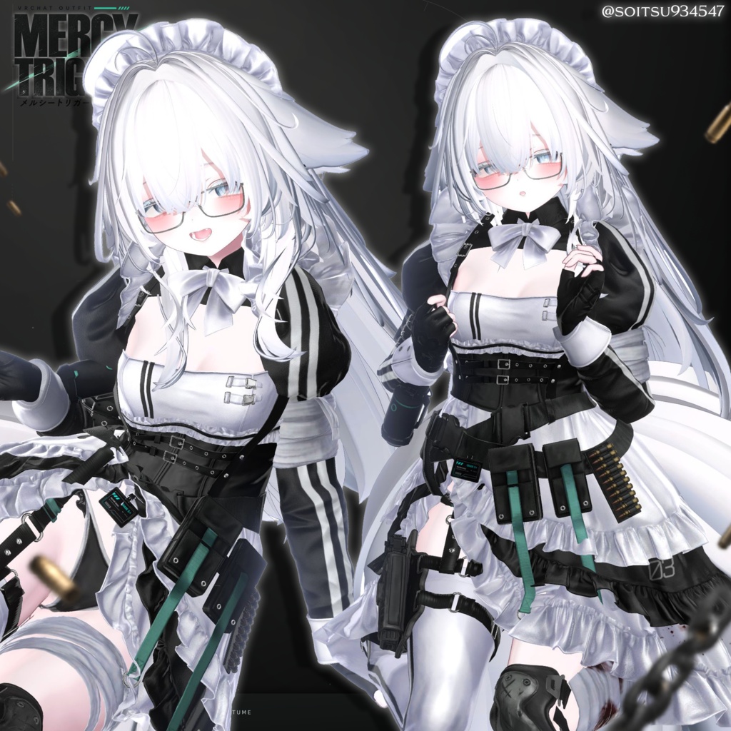 🔴On Sale🔲【VRC 衣装】 Mercy Trigger - Combat