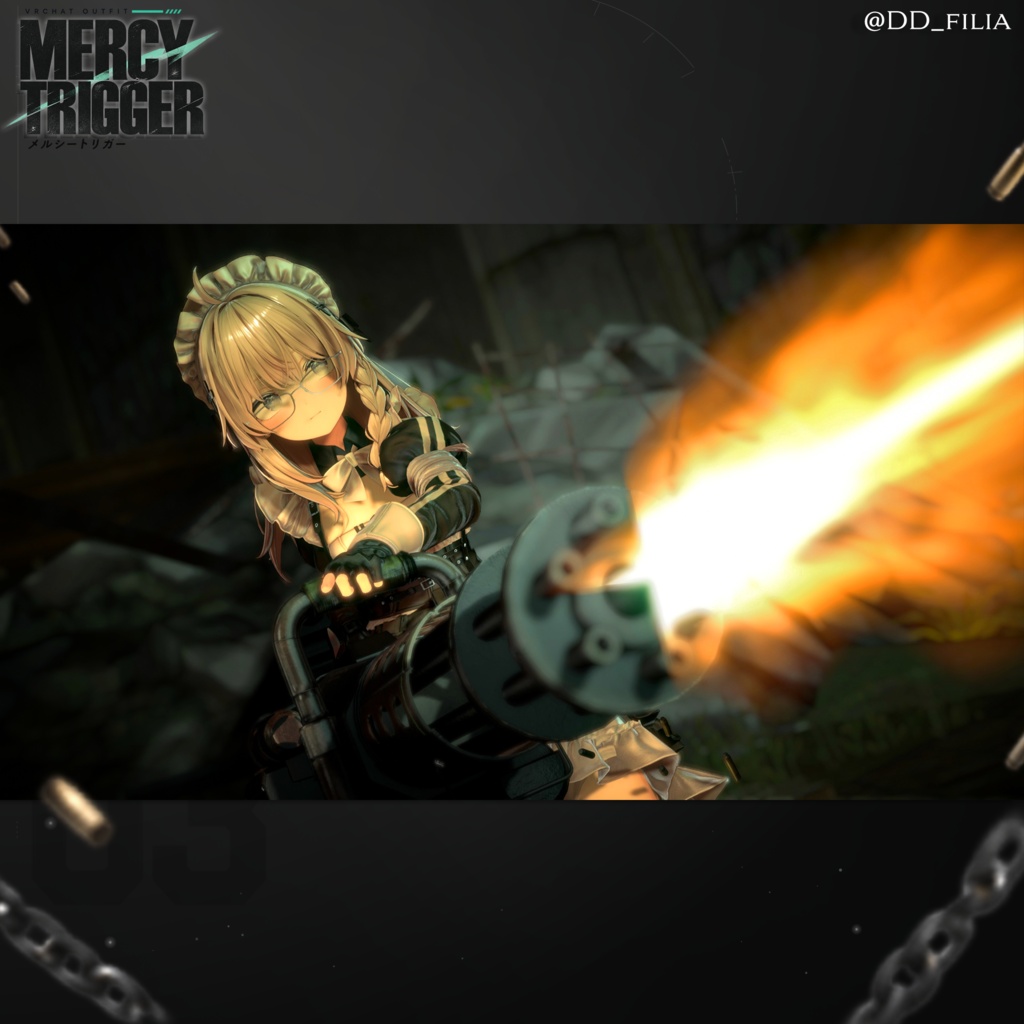 🔴On Sale🔲【VRC 衣装】 Mercy Trigger - Combat
