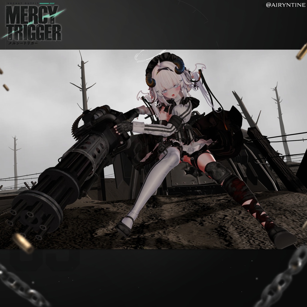 🔴On Sale🔲【VRC 衣装】 Mercy Trigger - Combat