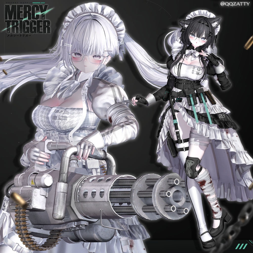 🔴On Sale🔲【VRC 衣装】 Mercy Trigger - Combat