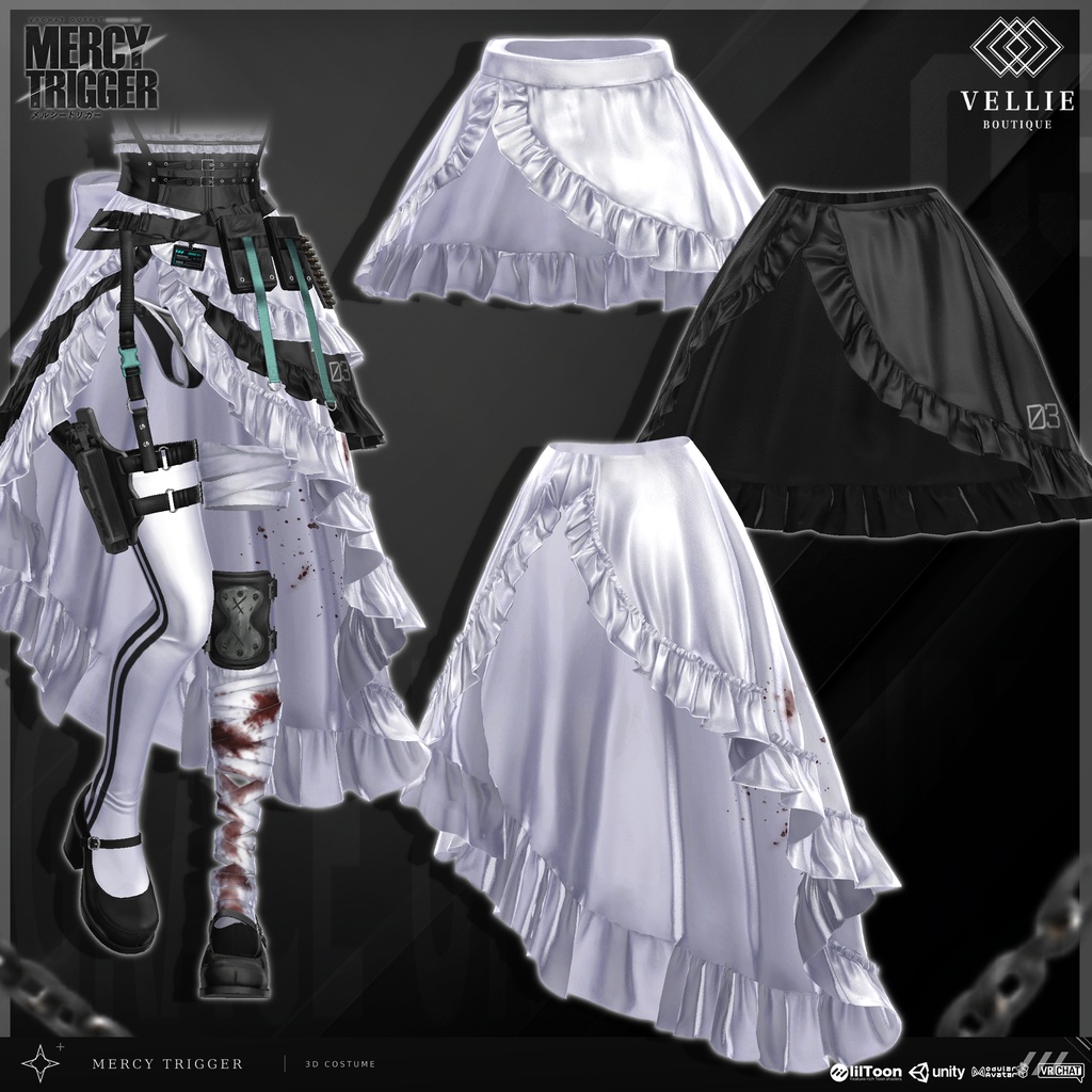 🔴On Sale🔲【VRC 衣装】 Mercy Trigger - Combat