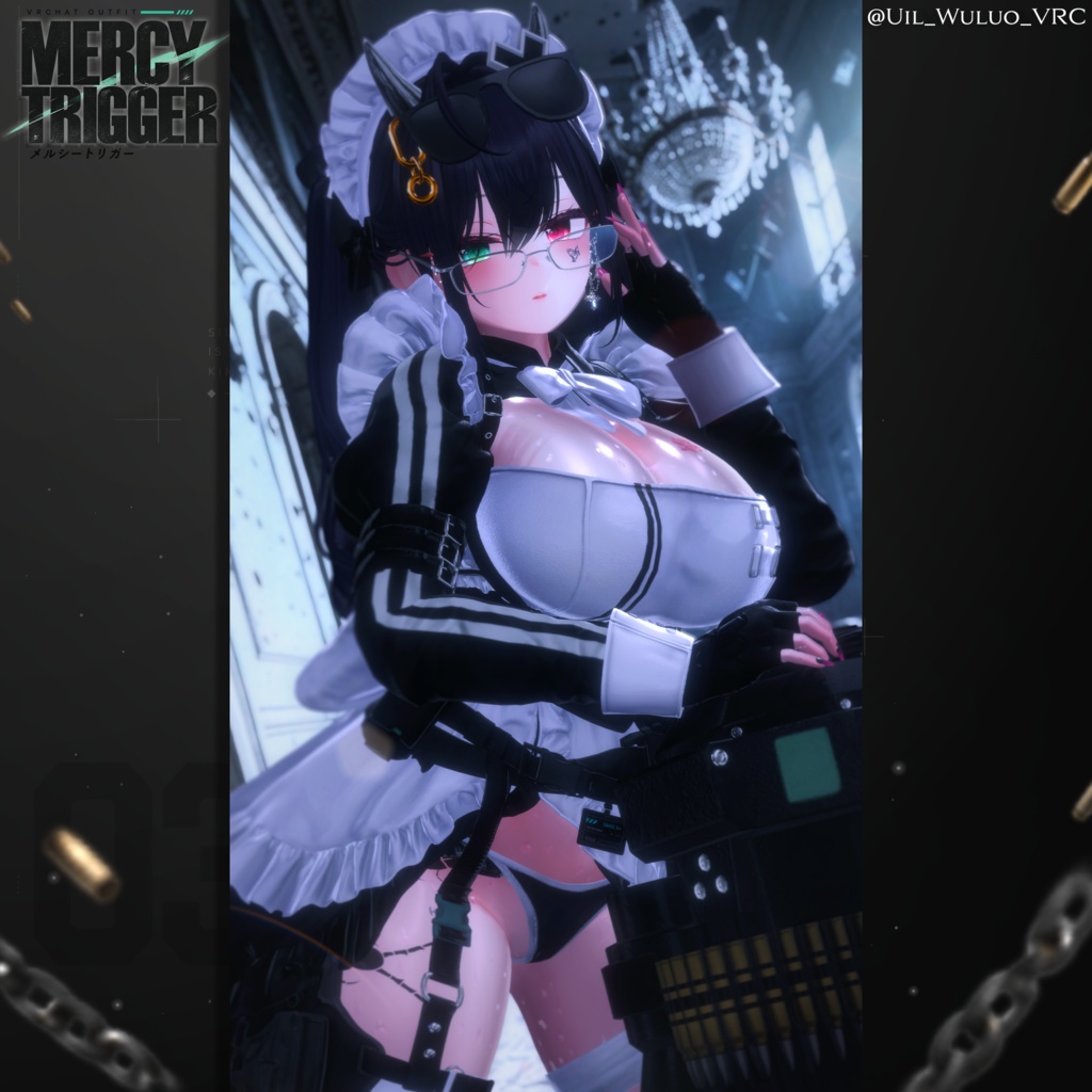 🔴On Sale🔲【VRC 衣装】 Mercy Trigger - Combat