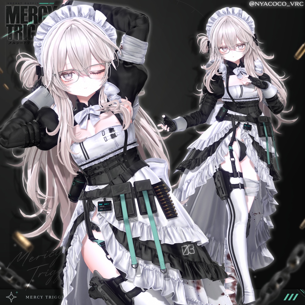 🔴On Sale🔲【VRC 衣装】 Mercy Trigger - Combat