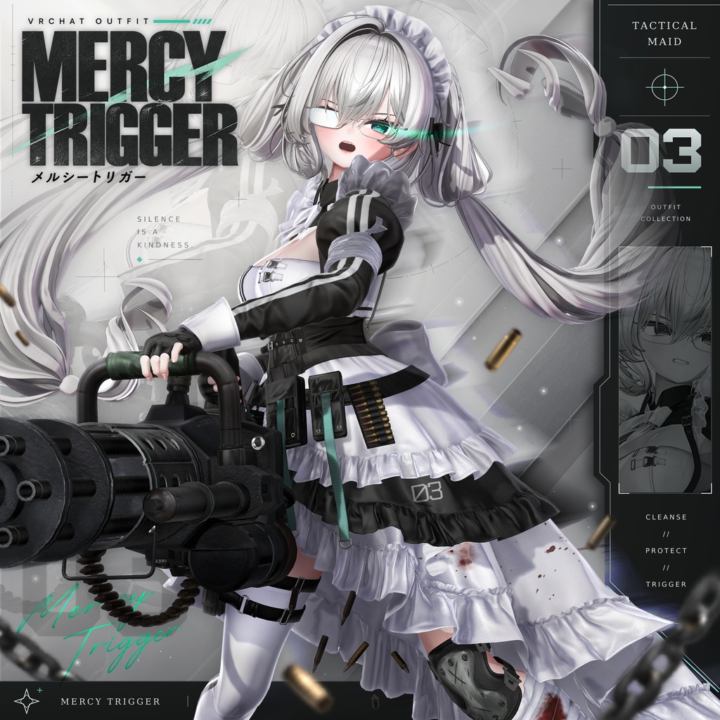 🔴On Sale🔲【VRC 衣装】 Mercy Trigger - Combat