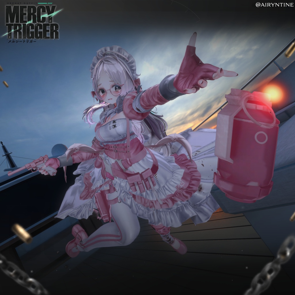 🔴On Sale🔲【VRC 衣装】 Mercy Trigger - Combat