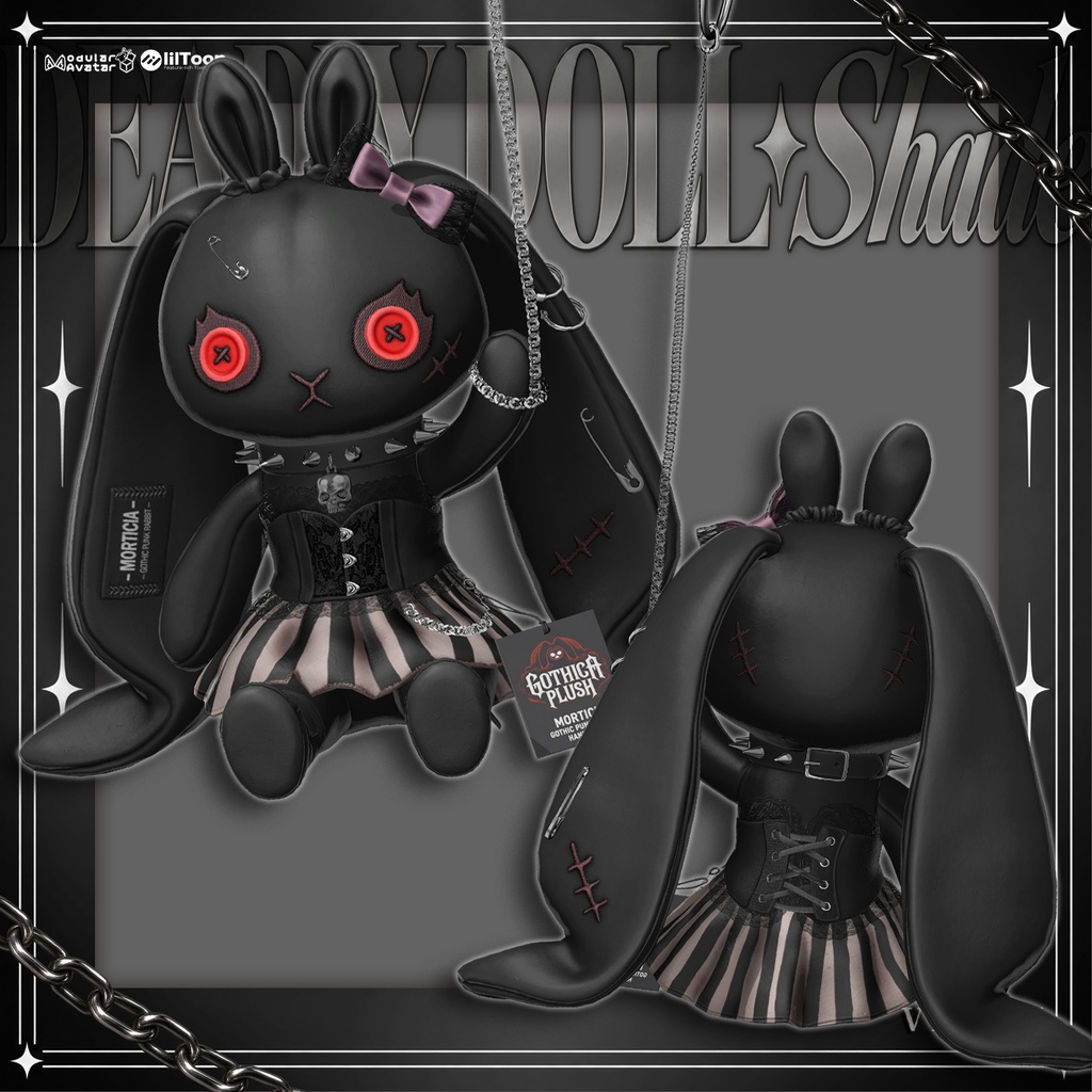 🔴1DAY SALE🐰【VRC 衣装】 Deadly Doll - Shade
